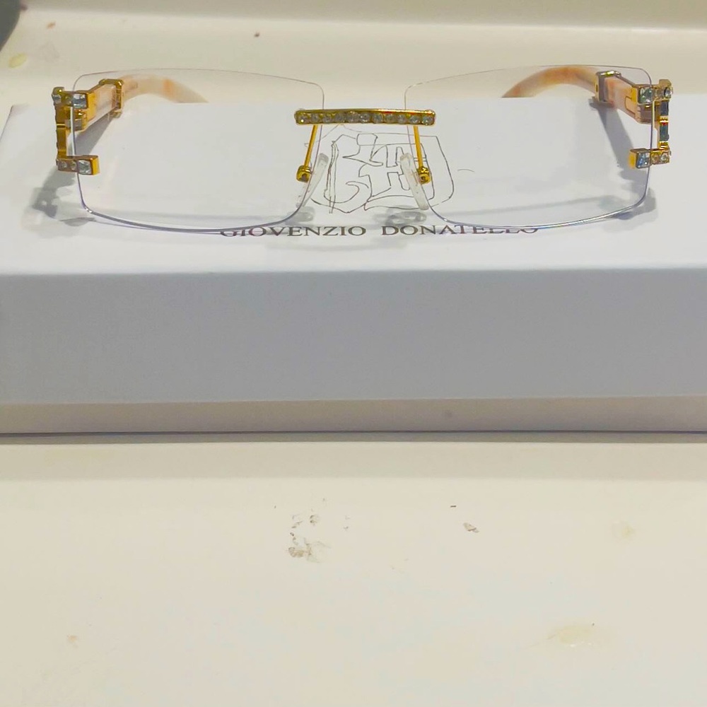 Giovenzio Donatello Clear Glasses